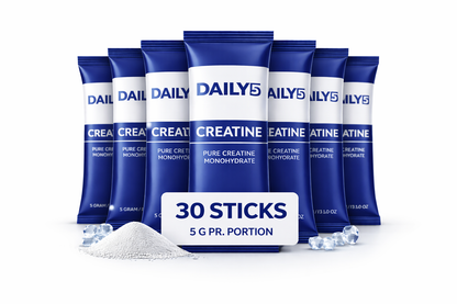 DAILY5 Creatine Monohydrate – 30 sticks (5 g pr. portion)
